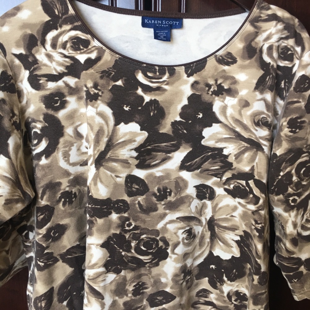 Karen Scott 100% Cotton size X1